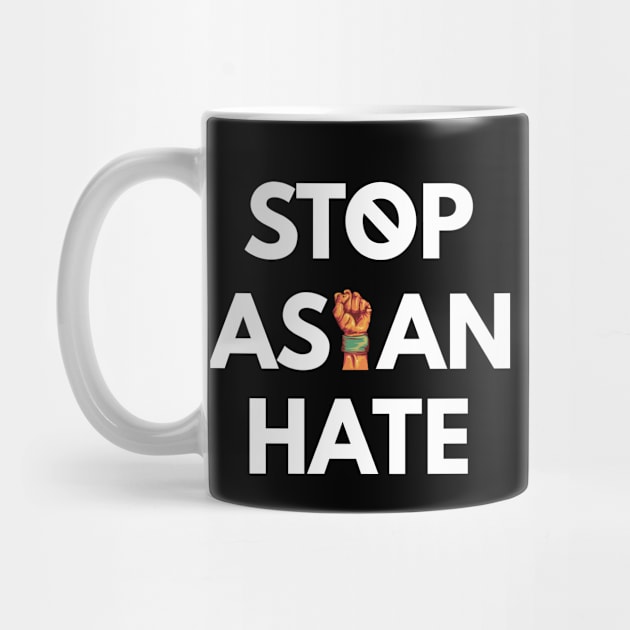 Stop asian hate, stop the hate, Asian lives matter by Lekrock Shop